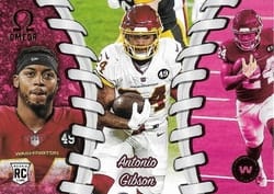 2020 Panini Chronicles Omega Antonio Gibson #O-9 card