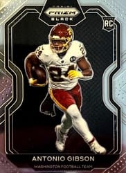 2020 Panini Chronicles Prizm Black Antonio Gibson #PB-18 card
