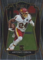 2020 Panini Select Base Set Antonio Gibson #172 card