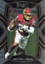 2020 Panini Select Base Set Antonio Gibson #272 card