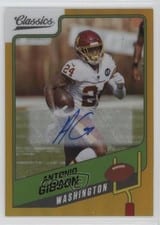 2021 Panini Classics Premium Edition Significant Signatures Antonio Gibson #62 card