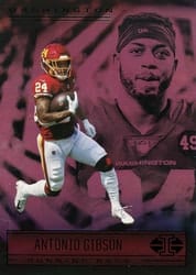 2021 Panini Illusions Base Set Antonio Gibson #52 card