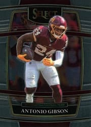 2021 Panini Select Base Set Antonio Gibson #34 card