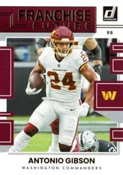 2022 Donruss Franchise Future Antonio Gibson #FF-AG card