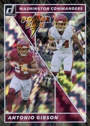 2022 Donruss Power Plus Antonio Gibson #PP-11 card