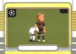 2025-26 Topps UEFA Club Competitions 8-Bit Shots Antonio Rüdiger #8B-7 card