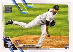 2021 Topps Update Base Set Antonio Santos #US85 card