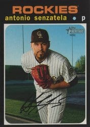 2020 Topps Heritage Base Set Antonio Senzatela #73 card