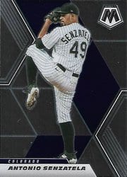 2021 Panini Mosaic Base Set Antonio Senzatela #8 card