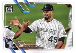 2021 Topps Base Set Antonio Senzatela #420 card