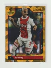 2021 Topps Merlin Chrome UEFA Antony Gold Atomic #129
