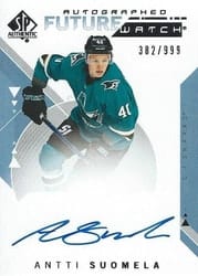 2018-19 SP Authentic Base Set Antti Suomela #203 card