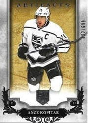 2018-19 Upper Deck Artifacts Base Set Anze Kopitar #102 card