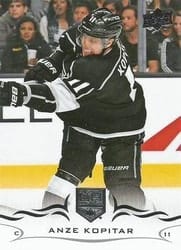 2018-19 Upper Deck Base Set Anze Kopitar #87 card