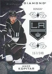 2018-19 Upper Deck Black Diamond Base Set Anze Kopitar #BDB-AK card