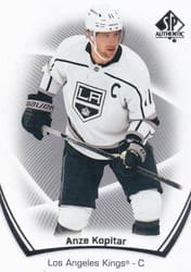 2021-22 SP Authentic Base Set Anze Kopitar #84 card