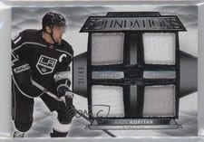 2021-22 Upper Deck The Cup Foundations Quad Jersey Anze Kopitar #F-AK card