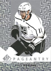 2022-23 SP Authentic Pageantry Anze Kopitar #P-11 card