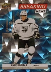 2024-25 Upper Deck Breaking News Anze Kopitar #BN-31 card