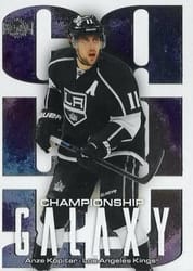 2025-26 SkyBox Metal Universe Championship Galaxy Anze Kopitar #CG-2 card