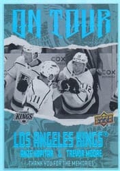 2024-25 Upper Deck On Tour Anze Kopitar / Trevor Moore #OT-18 card