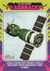 2024 Topps Heritage News Flashbacks Apollo-Soyuz Test Project #NF-10 card
