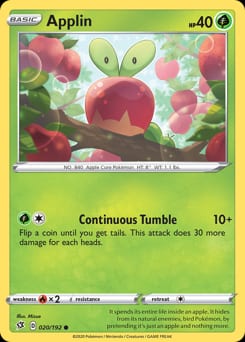 Rebel Clash Applin #20 card