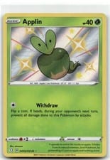 Shining Fates Shiny Vault Applin #SV012 card