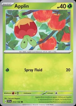 Stellar Crown Applin #12 card