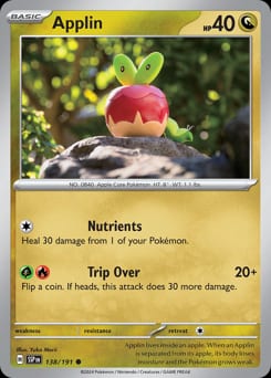 Surging Sparks Applin #138 card