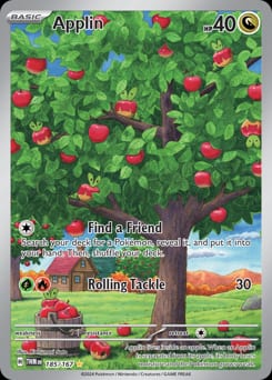 2024 Twilight Masquerade Applin #185 card