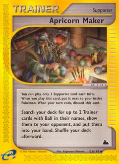 Skyridge Apricorn Maker #121 card