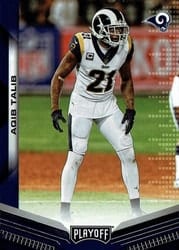 2019 Panini Playoff Base Set Aqib Talib #173 card