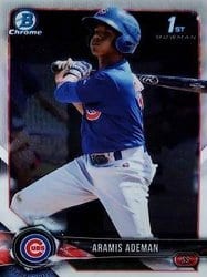 2018 Bowman Chrome Prospects Aramis Ademan #BCP191 card