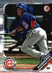 2019 Bowman Prospects Aramis Ademan #BP-84 card