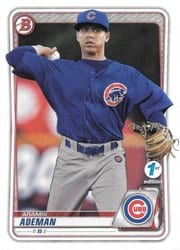 2020 Bowman 1st Edition Base Set Aramis Ademan #BFE-110 card