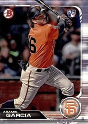 2019 Bowman Base Set Aramis Garcia #53 card