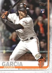2019 Topps Base Set Aramis Garcia #659 card