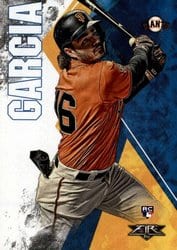 2019 Topps Fire Base Set Aramis Garcia #8 card