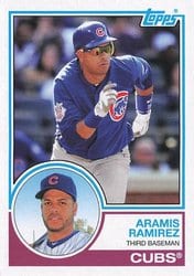 2021 Topps Archives Base Set Aramis Ramirez #154 card