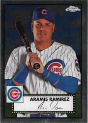 2021 Topps Chrome Platinum Anniversary Base Set Aramis Ramirez #584 card