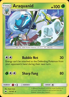 Burning Shadows Araquanid #15 card