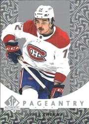 2022-23 SP Authentic Pageantry Arber Xhekaj #P-68 card