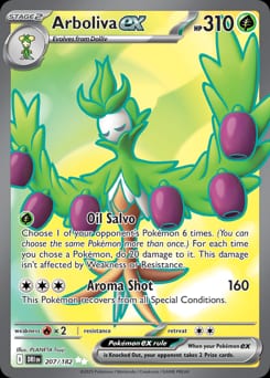 Destined Rivals Arboliva ex #207 card