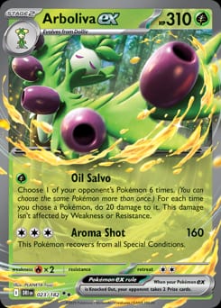 Destined Rivals Arboliva ex #23 card