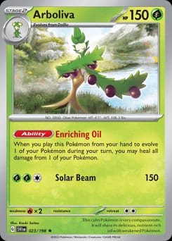 Scarlet & Violet Arboliva #23 card