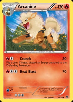 Next Destinies Arcanine #13 card