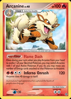 Secret Wonders Arcanine #22 card