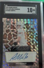Arch Manning 2025 Panini Mosaic Future Scripts card