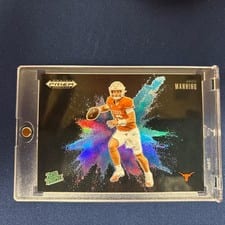2025 Panini Prizm Draft Picks Color Blast Arch Manning #6 card